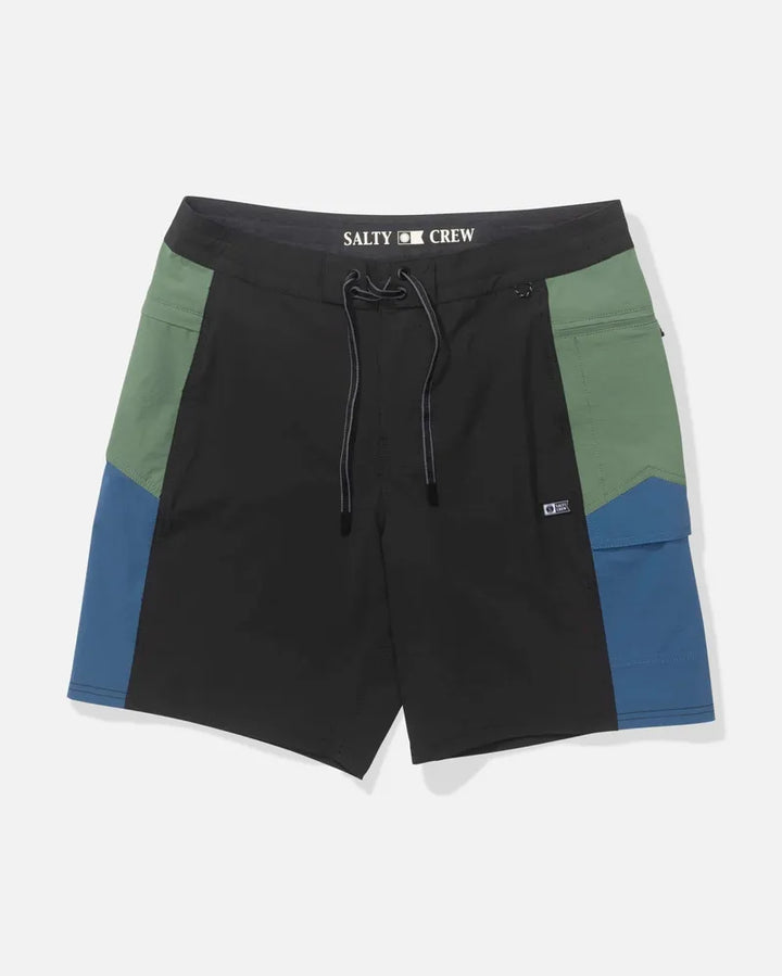 Salty Crew Herren Boardshorts Flagship - Cast Blue