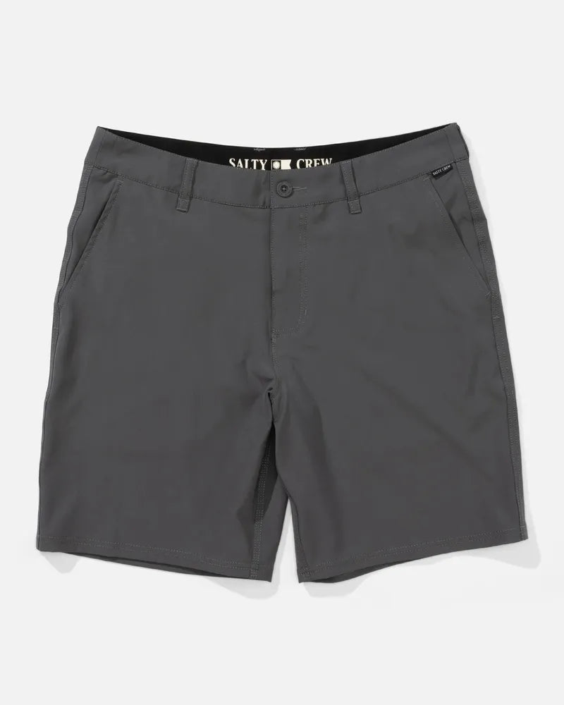 Salty Crew Herren Hybridshort Lowtide 20" - Iron