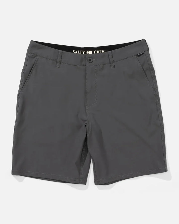 Salty Crew Herren Hybridshort Lowtide 20" - Iron