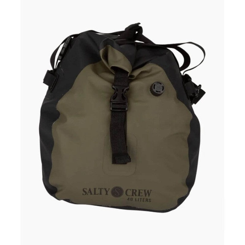 Salty Crew Voyager Duffle 40L - black/military