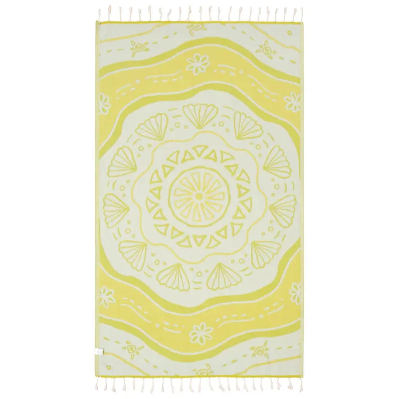Sand Cloud Badetuch Coraline - lime