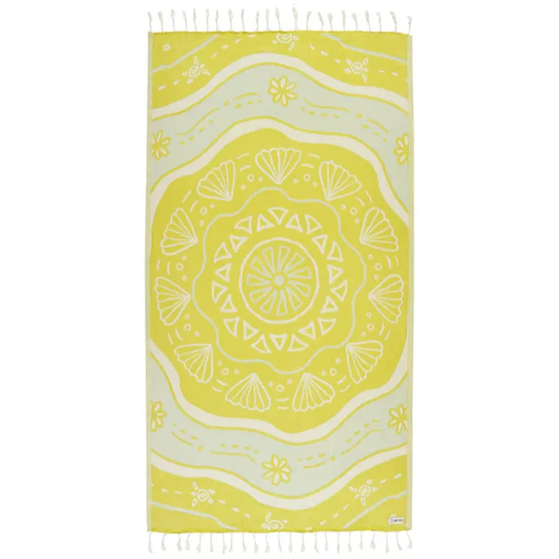 Sand Cloud Badetuch Coraline - lime