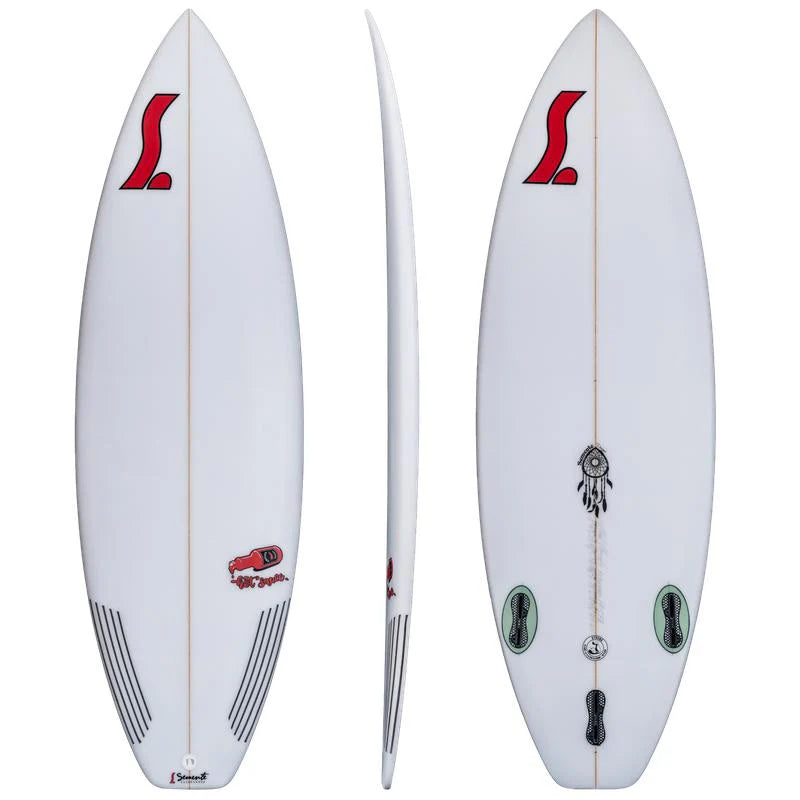 Semente Poolboard Hot Sauce 5'4" (HD Plugs, Gun Glassing)