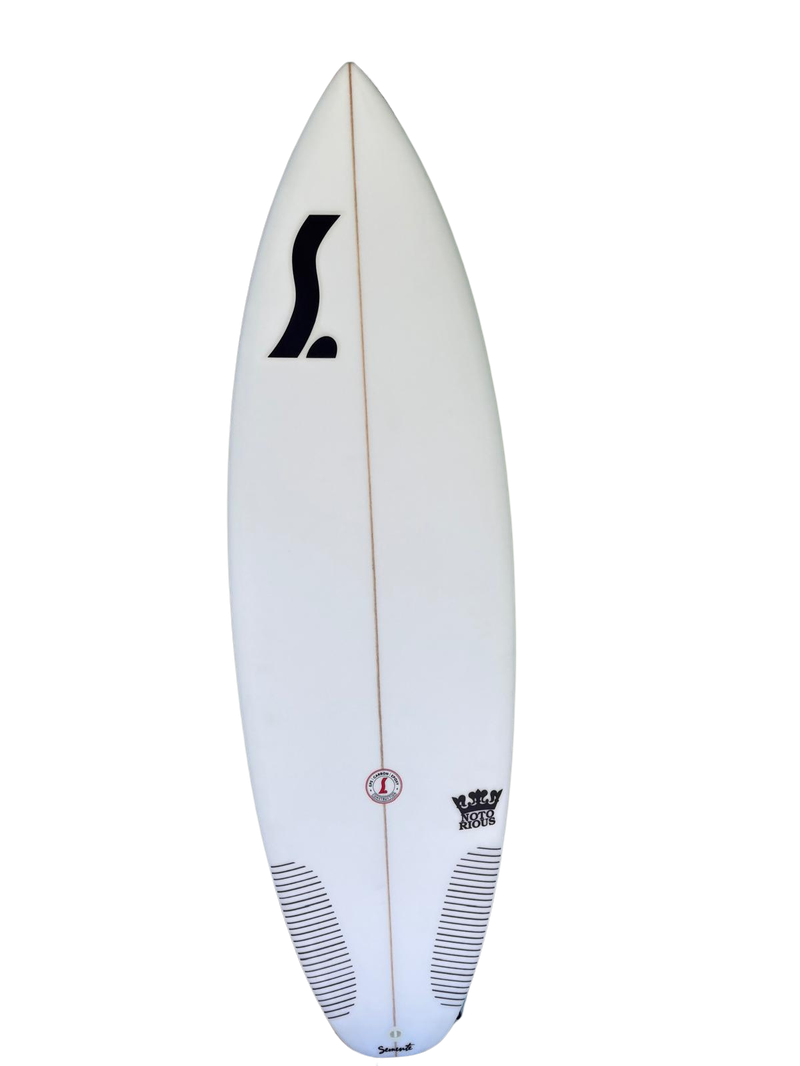 Semente Poolboard Notorious 5'4 EPS HD Plugs FCS II