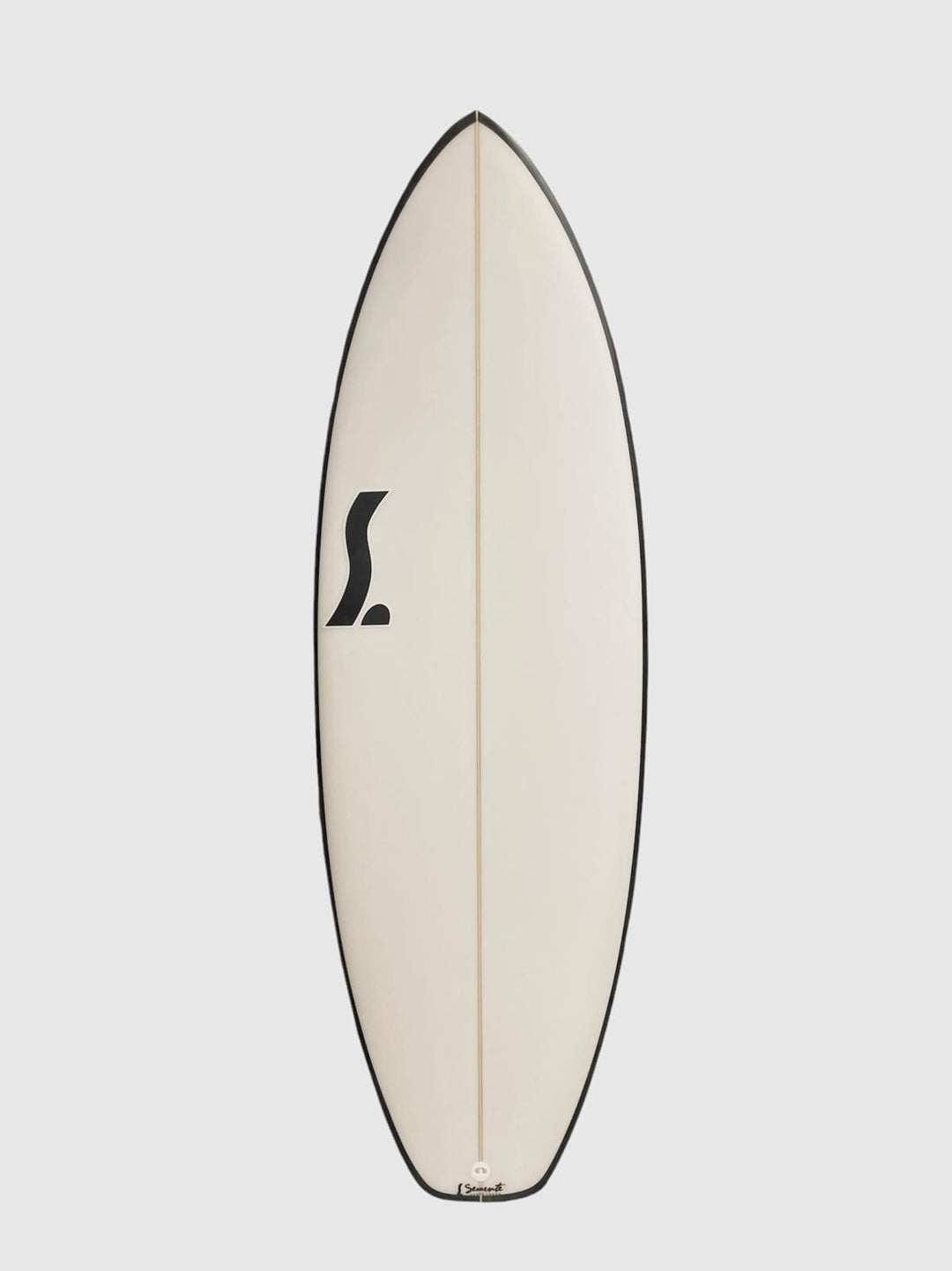 Semente Shortboard Puddle 5'5" (Tri/Quad) 30.4L -black rails