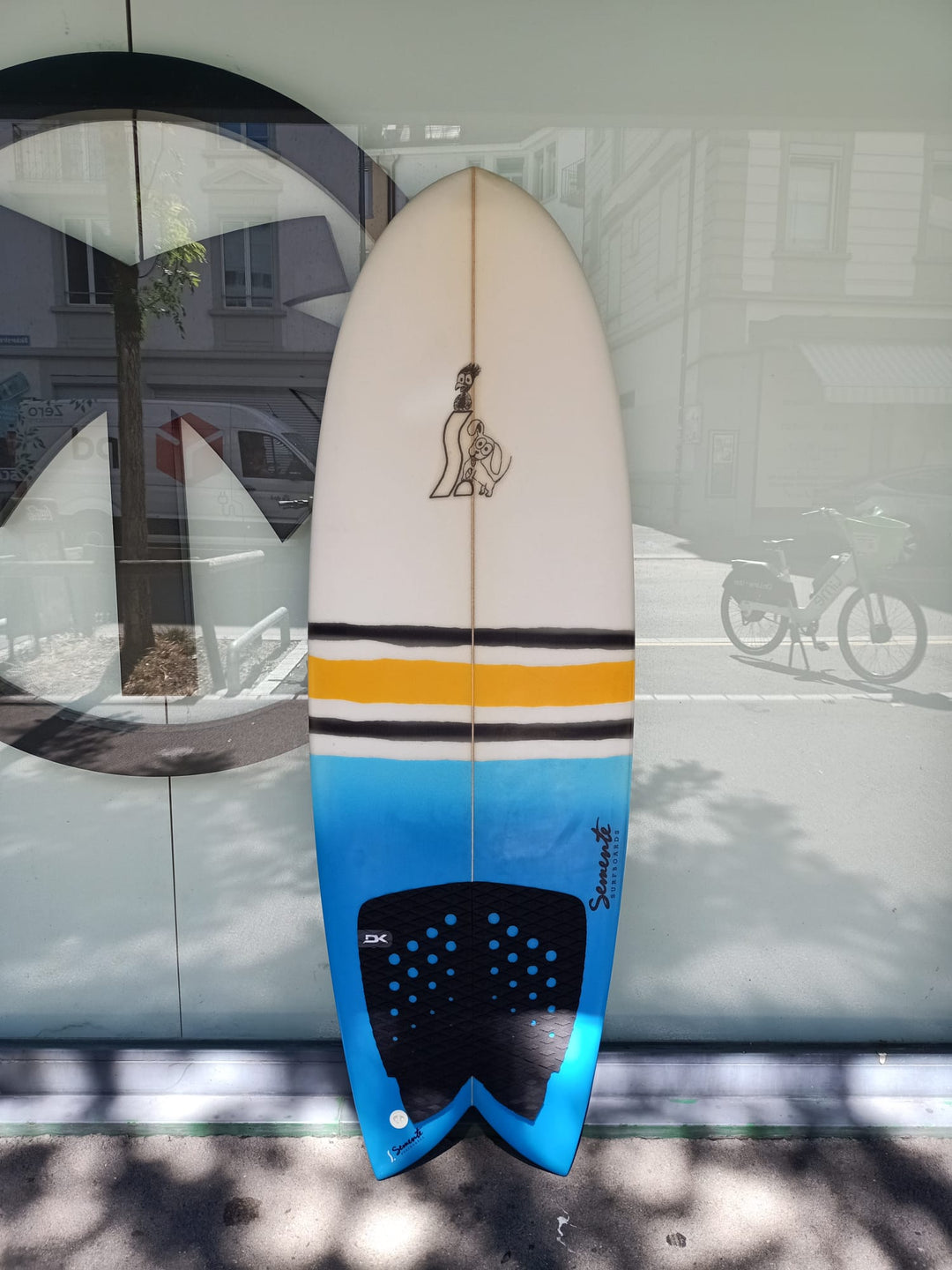 Semente Surfboard Retro Twin 5'6" 37L FCS II (Occasion)