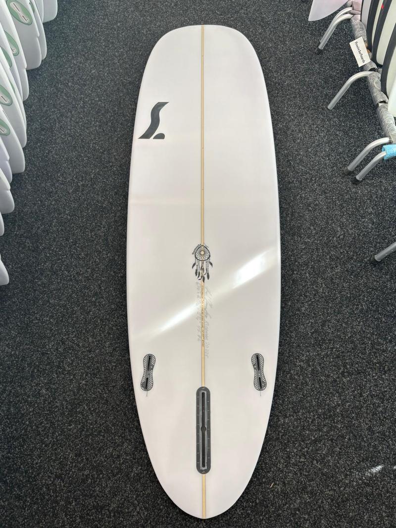 Semente Surfboards Midlength Shovel 6'10" - clear