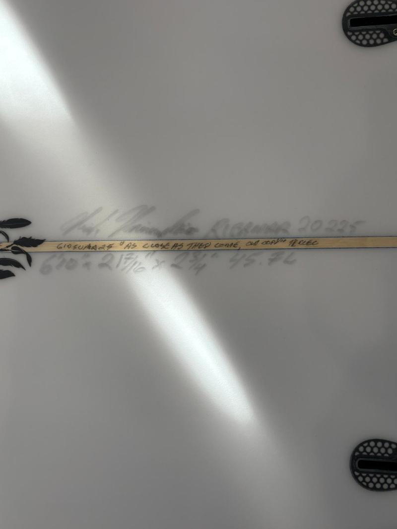 Semente Surfboards Midlength Shovel 6'10" - clear