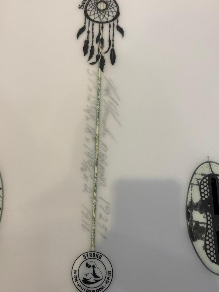 Semente Surfboards Poolboard Black Widow 5'1" (Occasion)