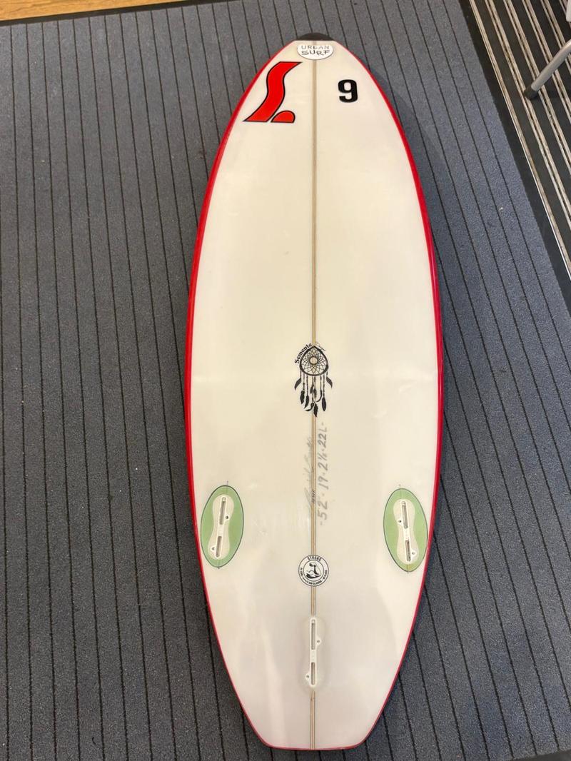 Semente Surfboards Poolboard Hot Sauce 5'2" (Occasion)