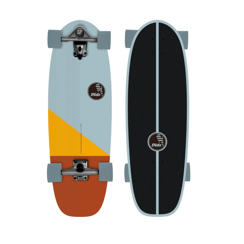 Slide Surfskate Gussie Groundswell 31" (Complete) - schwarze Räder