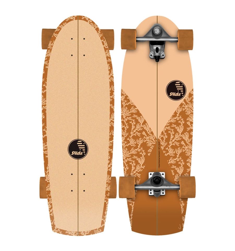 Slide Surfskate Quad Auka 30" - Sun