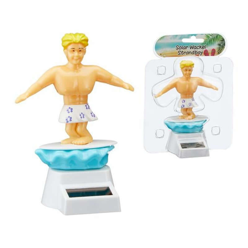 Solar Wackelfigur Strandboy