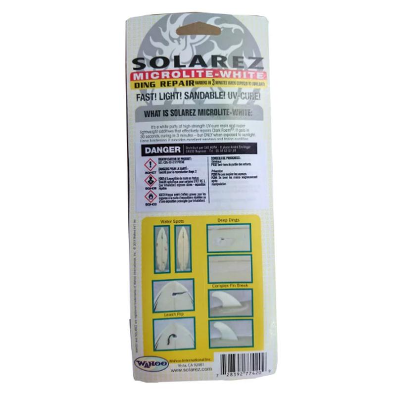 Solarez Ding Repair Polyester Microballoons UV Cure