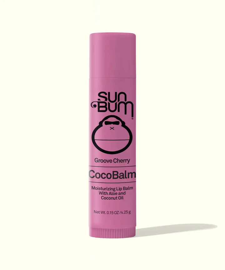 Sun Bum CocoBalm Lip Balm - Groove Cherry