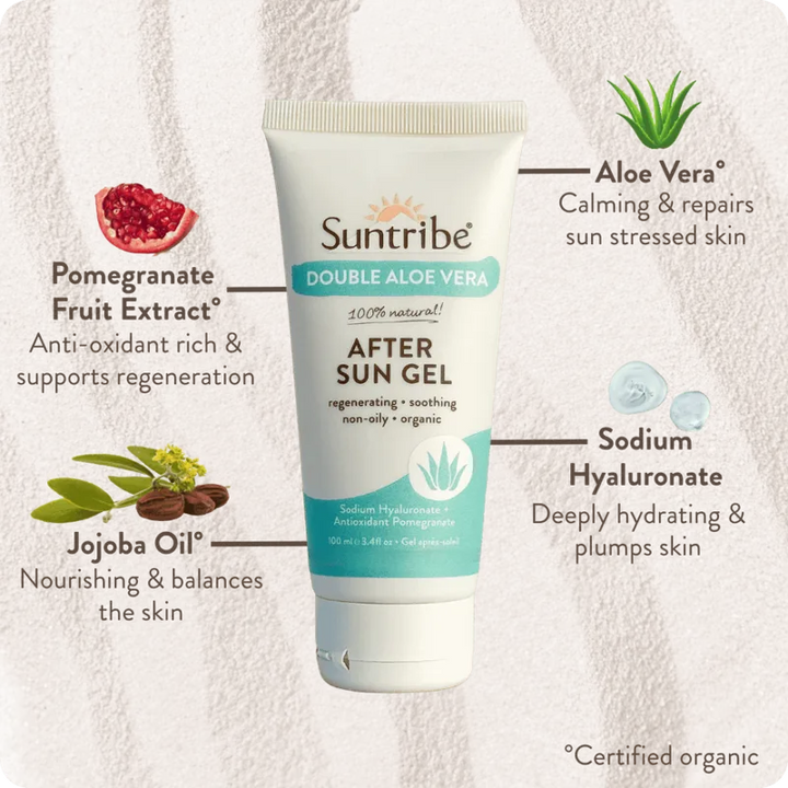Suntribe Bio- Aftersun Gel Doppel Aloe Vera