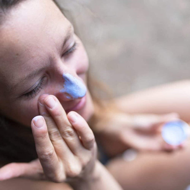 Suntribe Bio Zink Sonnencreme - ocean blue (15g)