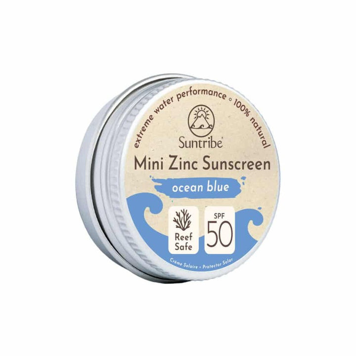 Suntribe Bio Zink Sonnencreme - ocean blue (15g)