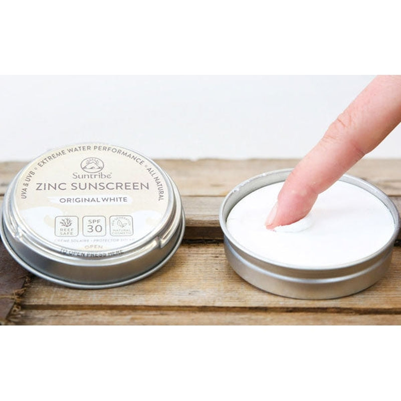 Suntribe Bio Zink Sonnencreme - original white (45g)