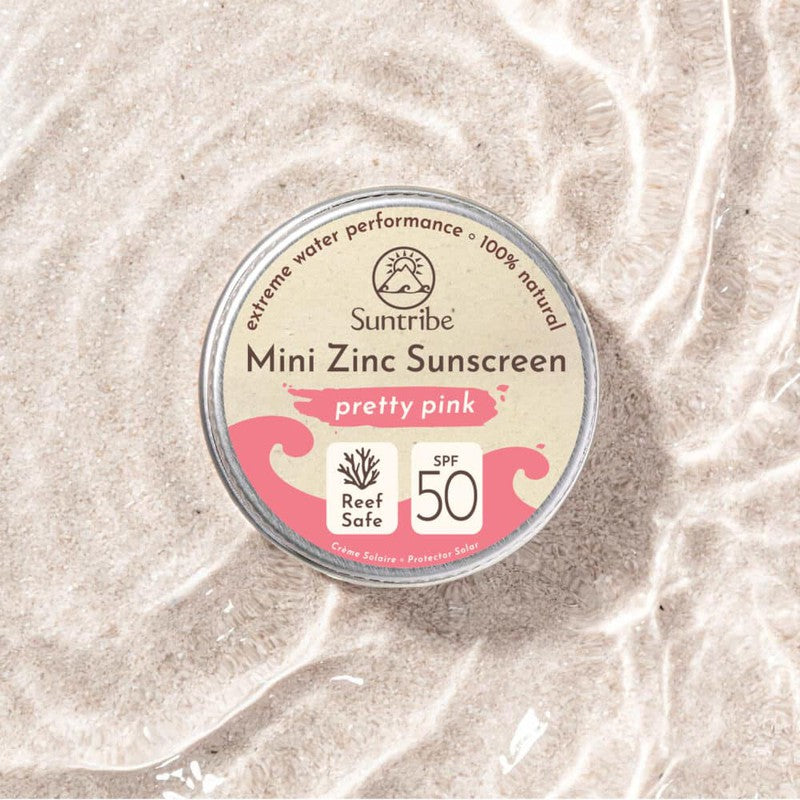 Suntribe Bio Zink Sonnencreme - pretty pink (15g)