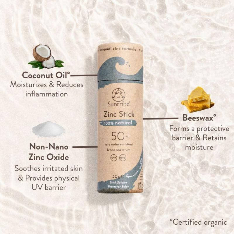 Suntribe Bio Zinkstift LSF 50 - Ozeanblau