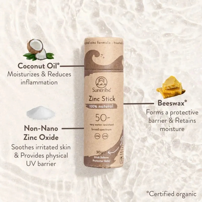 Suntribe Bio Zinkstift LSF 50 - mud tint