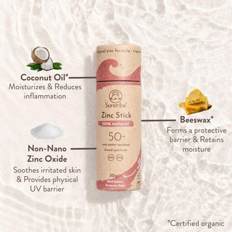 Suntribe Bio Zinkstift LSF 50 - pretty pink