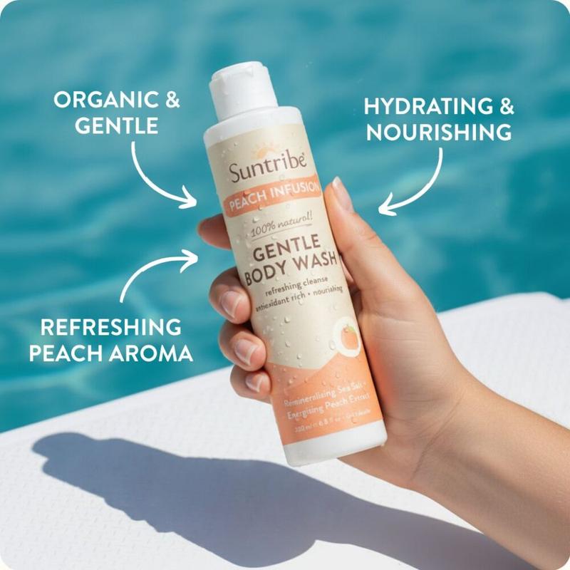 Suntribe Gentle Body Wash - Peach Infusion
