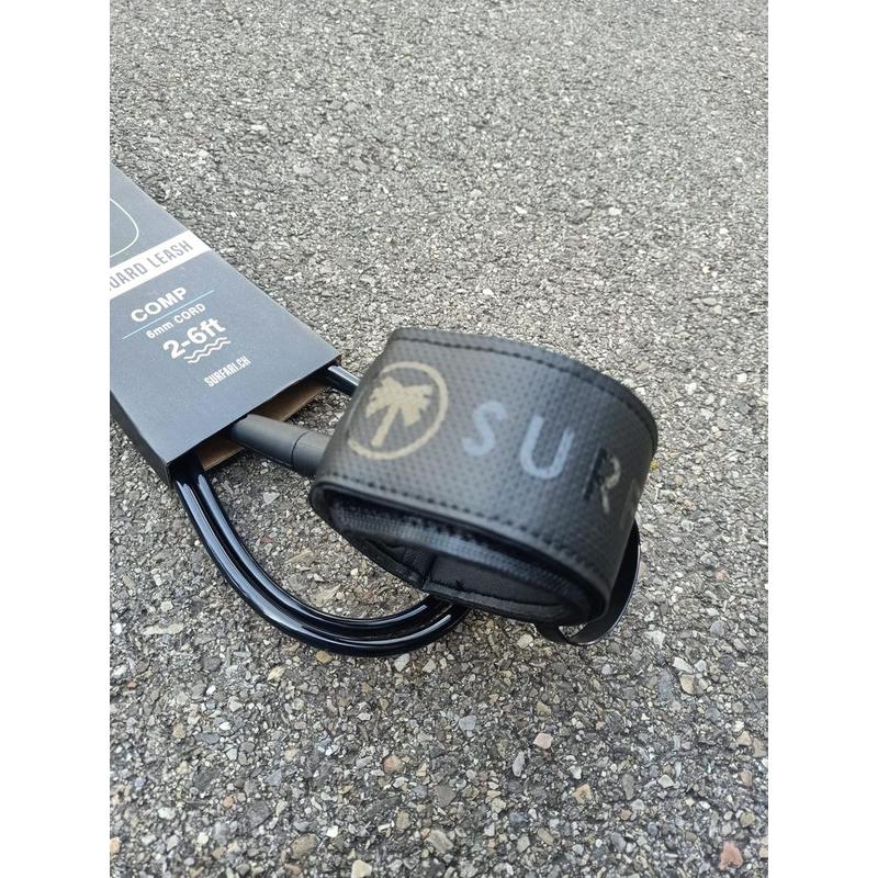 Surfari Leash 6' Comp - black