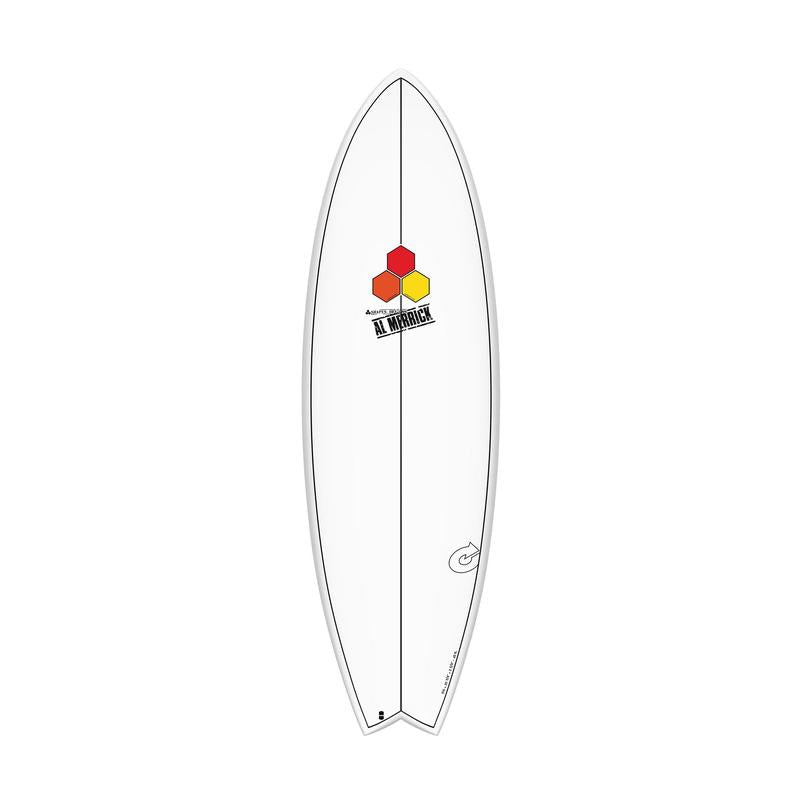 Surfboard CHANNEL ISLANDS X-lite PodMod 6.2 Weiss