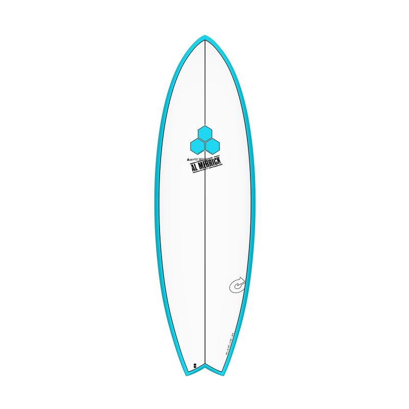 Surfboard CHANNEL ISLANDS X-lite PodMod 6.6 Blau