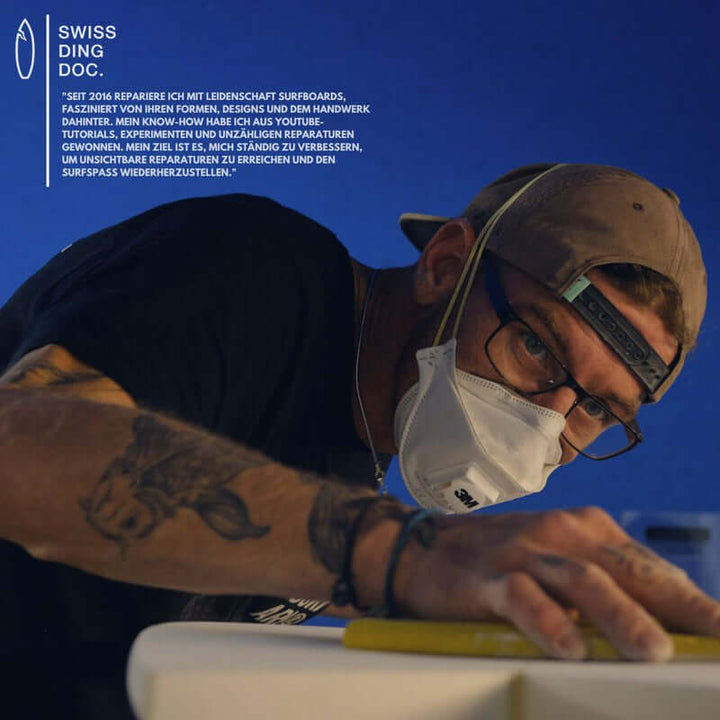 Surfboard Repair Workshop by Swiss Ding Doc 2025