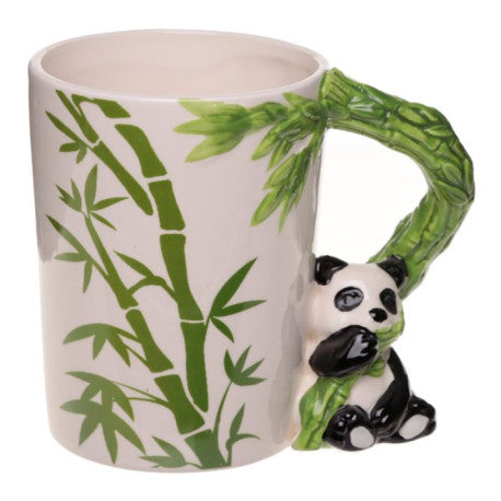 Tasse aus Keramik mit geformtem Henkel Jungle Explorer - Panda