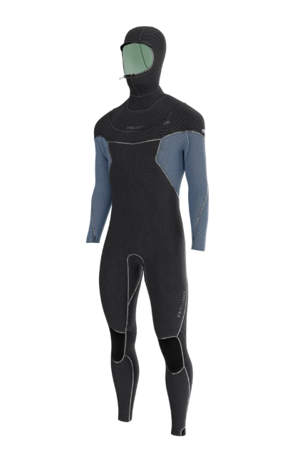 Prolimit Herren Neoprenanzug Vapor C-Zip Hooded 6/4mm