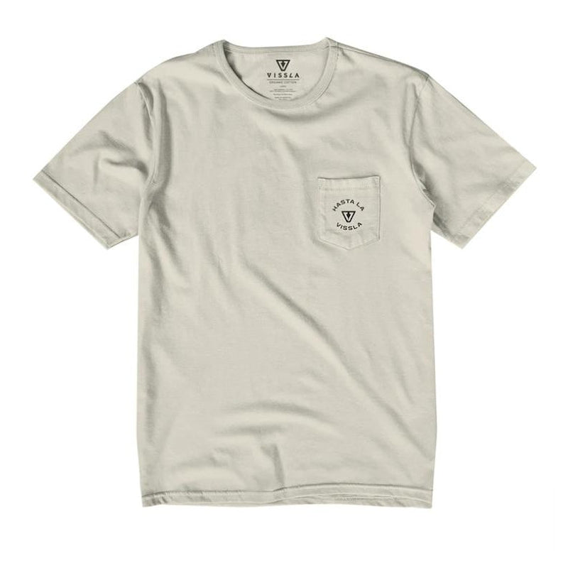 Vissla Herren T-Shirt Hasta La Vissla Organic - bone