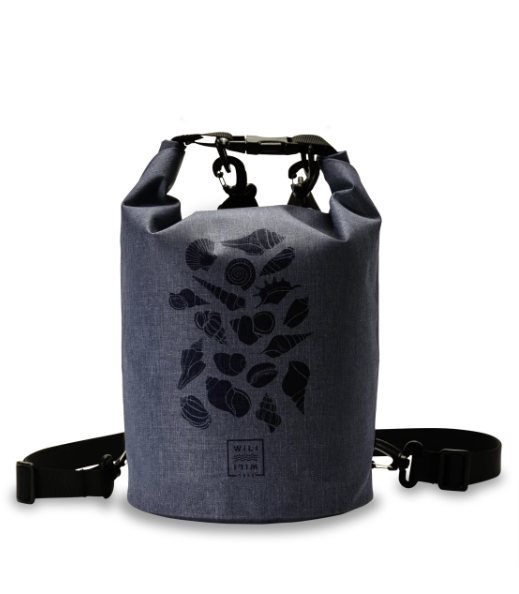 WILI WILI TREE Dry Bag 7 Liter - Lava Black