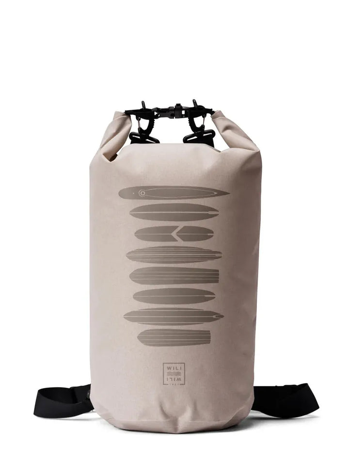 WILI WILI TREE Drybag 20L Wili Wili Surf - Sandstorm Beige
