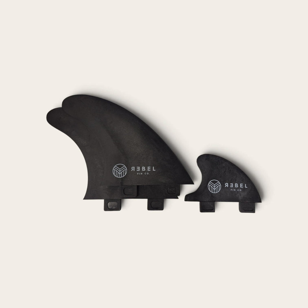 Rebel Rapid Fin Thruster Set FCS I - carbone recyclé 