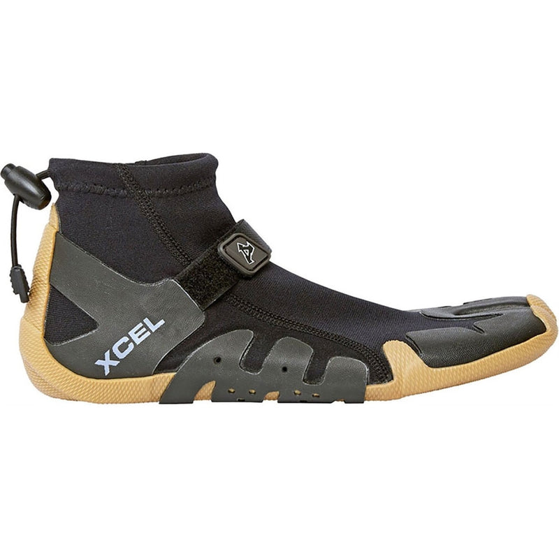 Xcel 1mm Reef Boot Split Toe Infiniti - black/gum