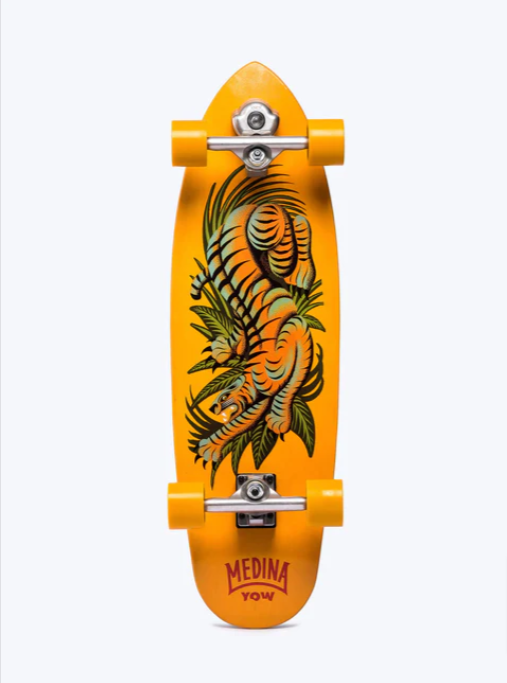 YOW Surfskate 33″ Medina Bengal (Complete) - orange