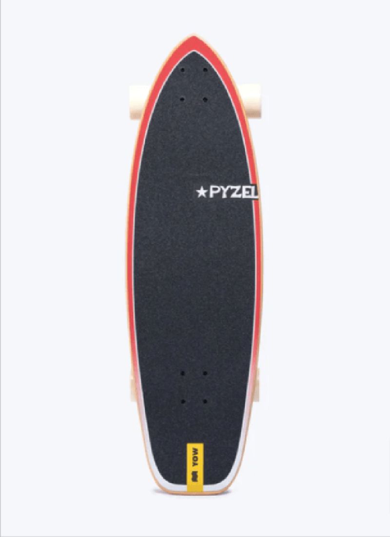 YOW Surfskate 33.5" Pyzel Ghost Complete - red