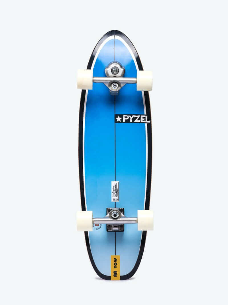 Yow Surfskate 33.5" Pyzel Shadow Complete - Blue