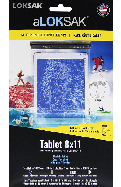 aLOKSAK Wasserdichte Tasche Tablet 8 x 11