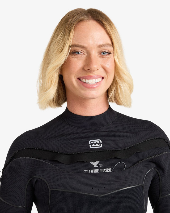 Billabong Damen 5/4mm Furnace Ultra Gullwing - Black