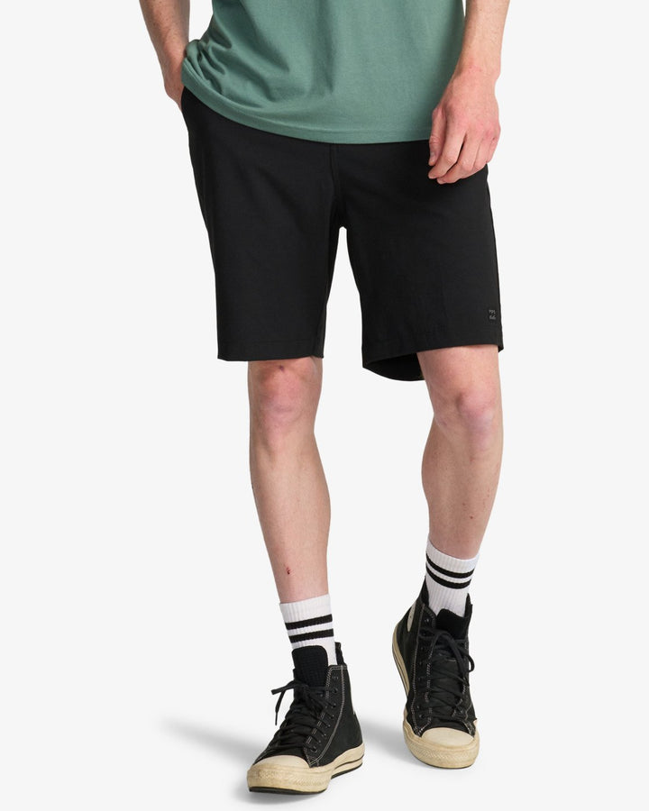 Billabong Herren Hybridshort Crossfire Solid 20" - Black