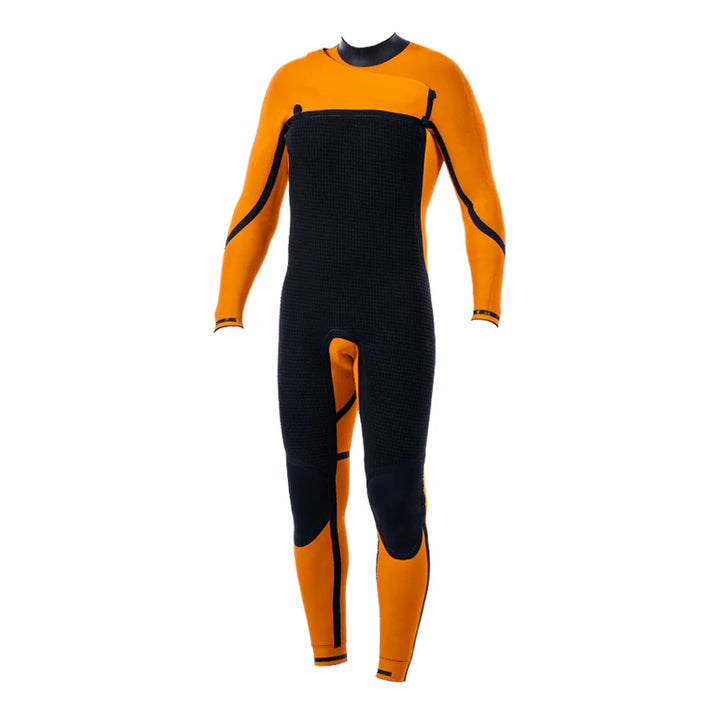 Saint Jacques Herren Neoprenanzug Yamamoto 4/3  Chestzip- Schwarz/ Orange