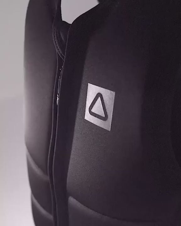 Follow Herren Weste Corp - black/purple