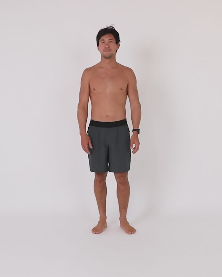 Follow Herren Hybrid Tech Short - stone