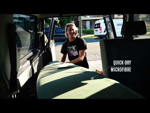 FCS Packable Stretch Cover 5'9" Fish - Alpine