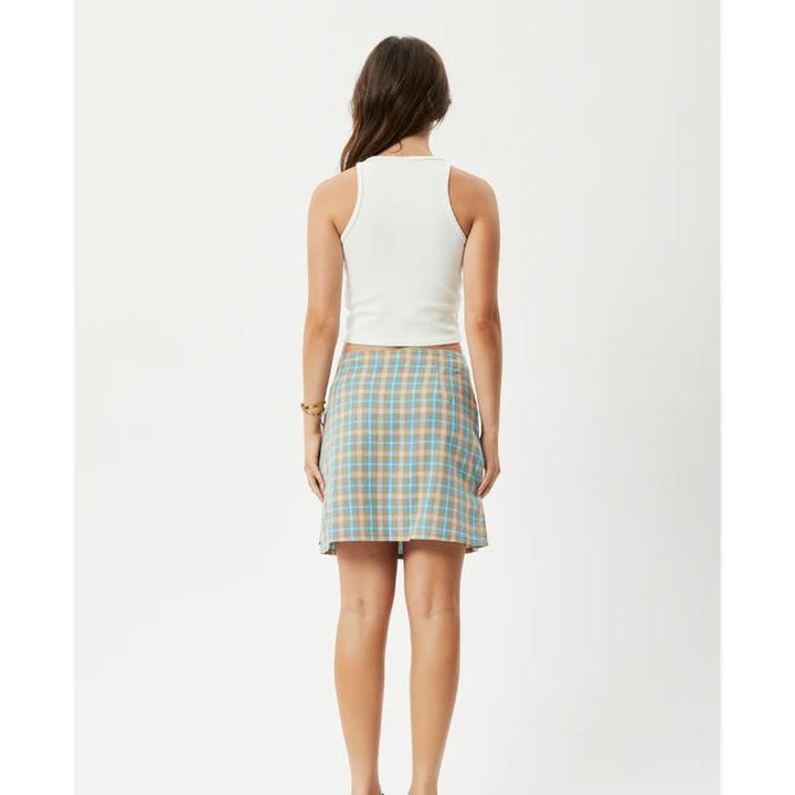 Afends Damen Rock Millie Hemp - tan check